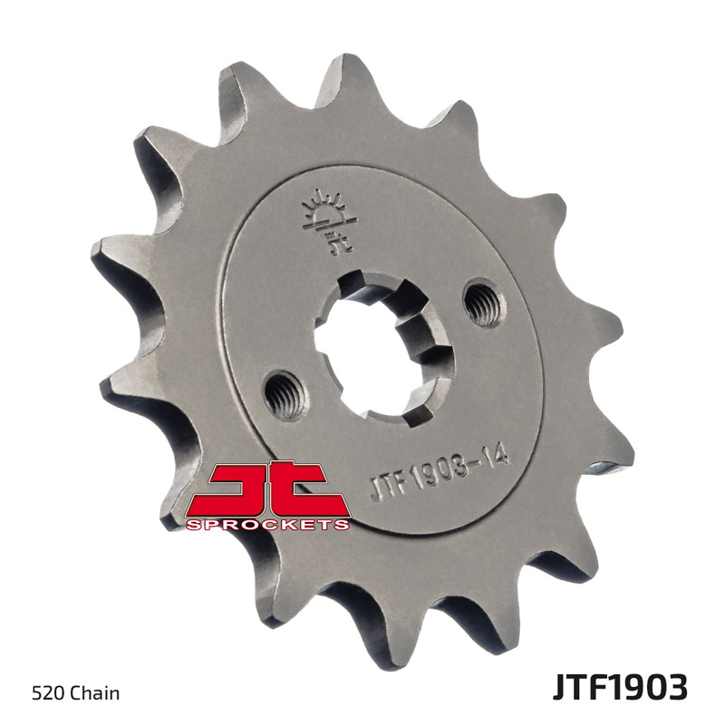 Lánckerék első JTF1903.14, 520-as lánchoz. Fogszám: 14