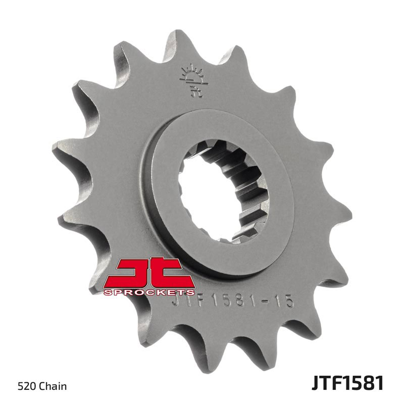 Lánckerék első JTF1581.15, 520-as lánchoz. Fogszám: 15