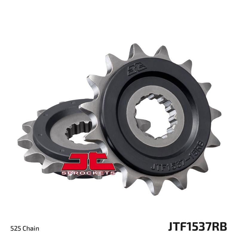 Lánckerék első JTF1537.17RB, 525-ös lánchoz. Fogszám: 17, RB gumi csillapítás