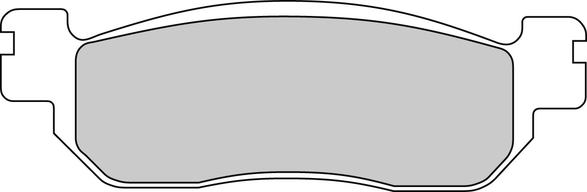 Fékbetét Ferodo Hátsó FDB2083ST szinter