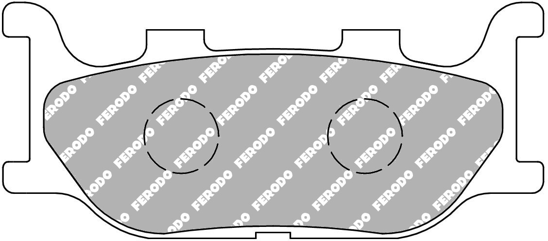 Fékbetét Ferodo Első FDB2003ST szinter