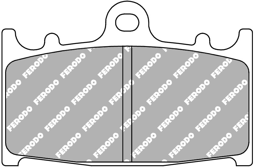 Fékbetét Ferodo Első FDB574ST szinter