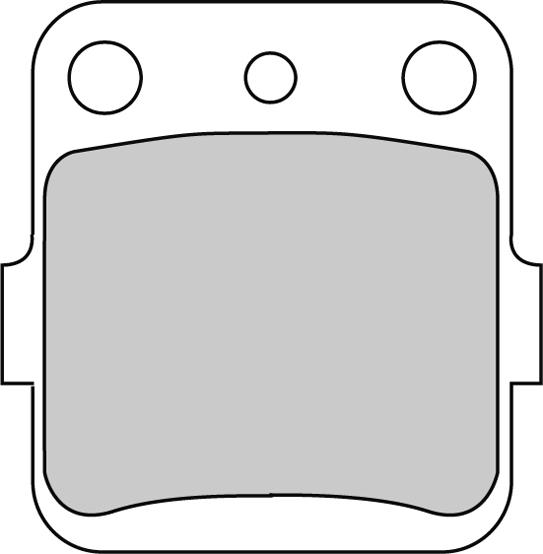 Fékbetét Ferodo Hátsó FDB381SG szinter Off Road