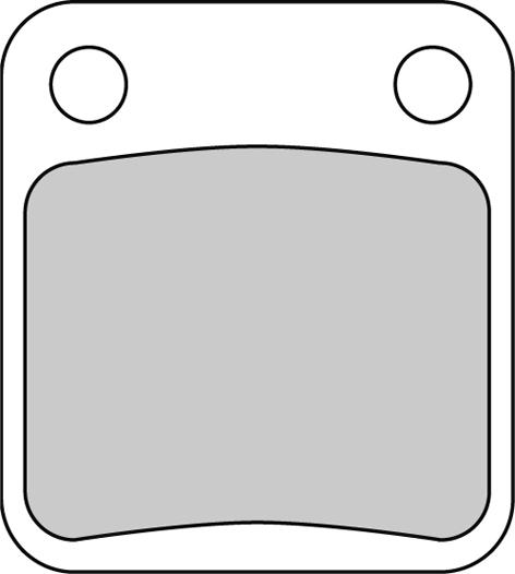 Fékbetét Ferodo Hátsó FDB250SG Szinter Off Road