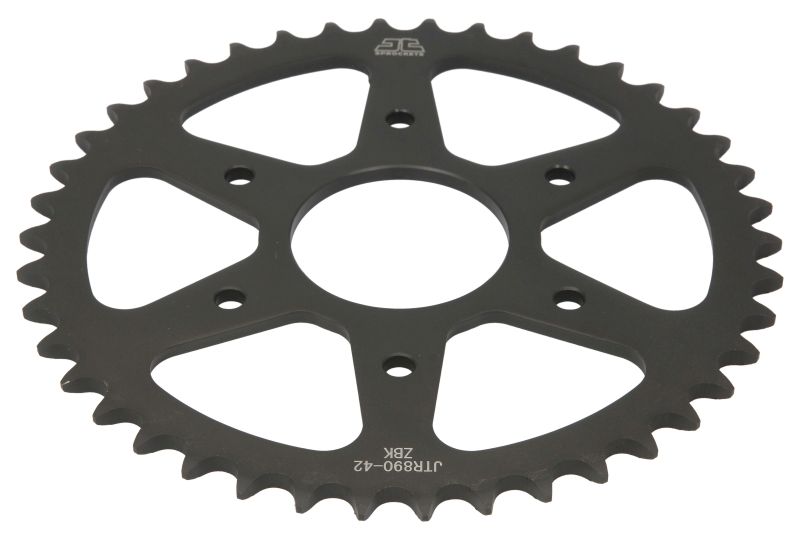 Lánckerék hátsó JTR890.42ZBK, 520-as lánchoz. Fogszám: 42, ZBK fekete