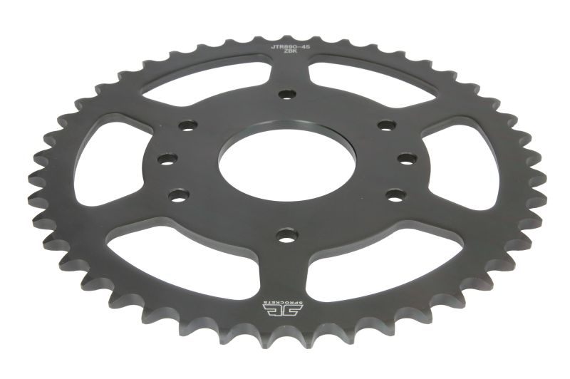Lánckerék hátsó JTR890.45ZBK, 520-as lánchoz. Fogszám: 45, ZBK fekete
