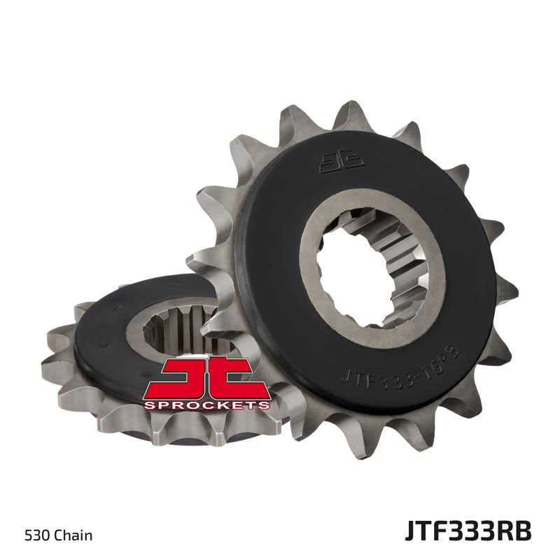 Lánckerék első JTF333.16RB , 530-as lánchoz. Fogszám: 16, RB gumi csillapítás