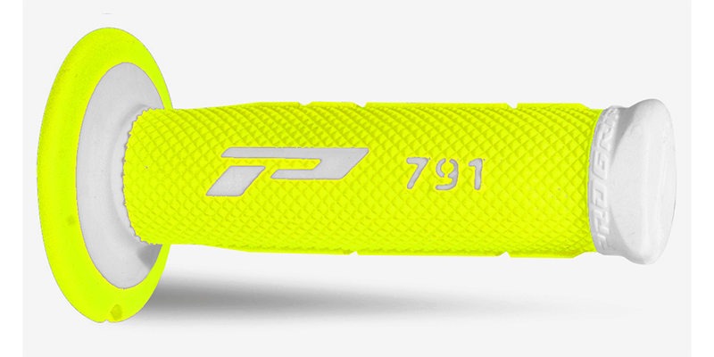 Markolat Off Road Progrip PG791 fehér-sárga FLUO 22/25mm 115mm