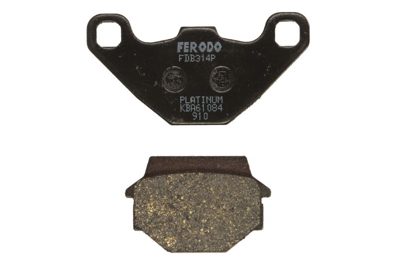 Fékbetét Ferodo FDB314P (P=Platina) (Más anyagból LÁSD A KÉP ALATT) -