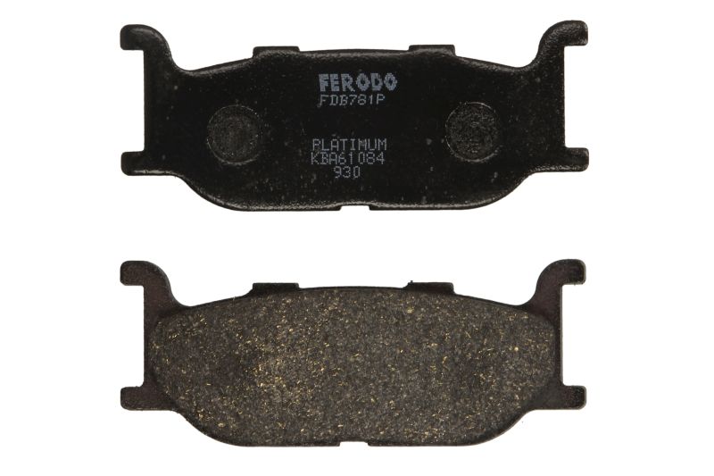 Fékbetét Ferodo FDB781P (P=Platina) (Más anyagból LÁSD A KÉP ALATT)