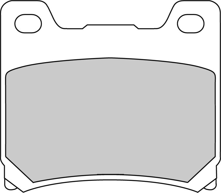 Fékbetét TRW Ferodo Hátsó FDB337P