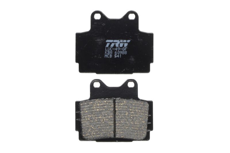 Fékbetét TRW Lucas Hátsó MCB541