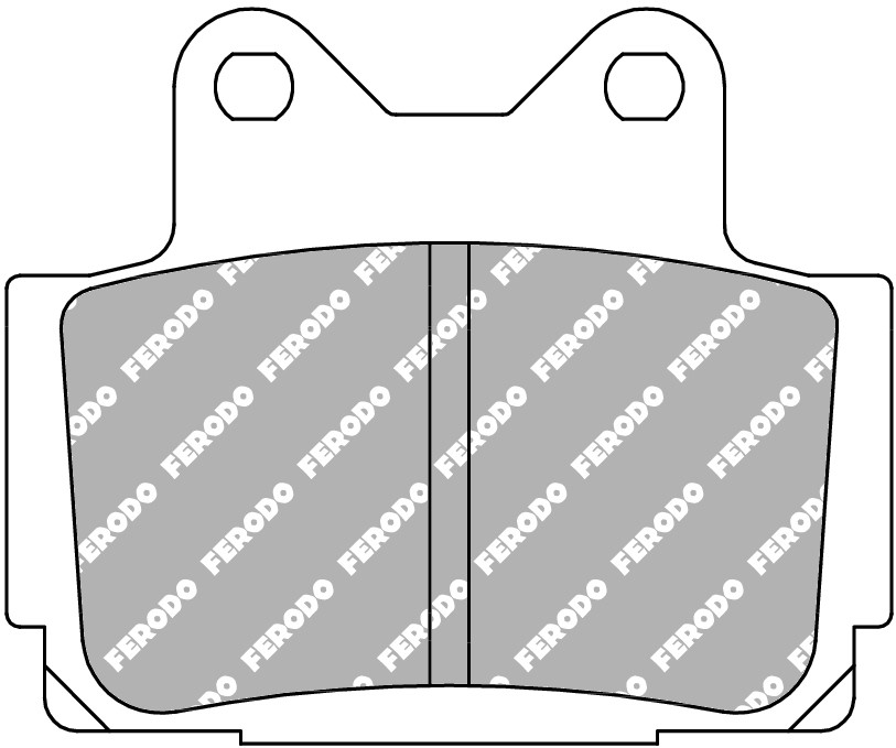 Fékbetét Ferodo Hátsó FDB386P