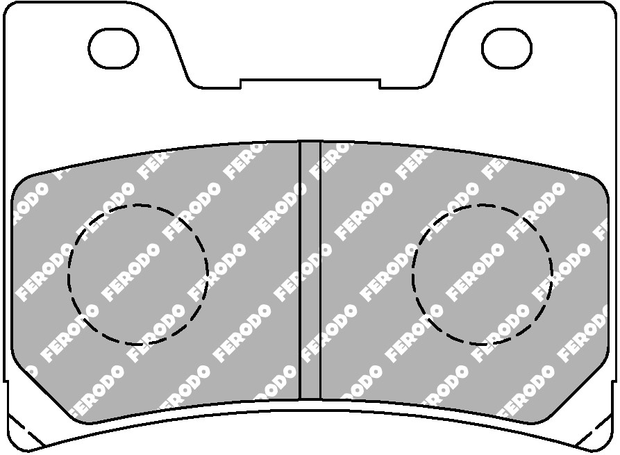 Fékbetét Ferodo Első FDB666P