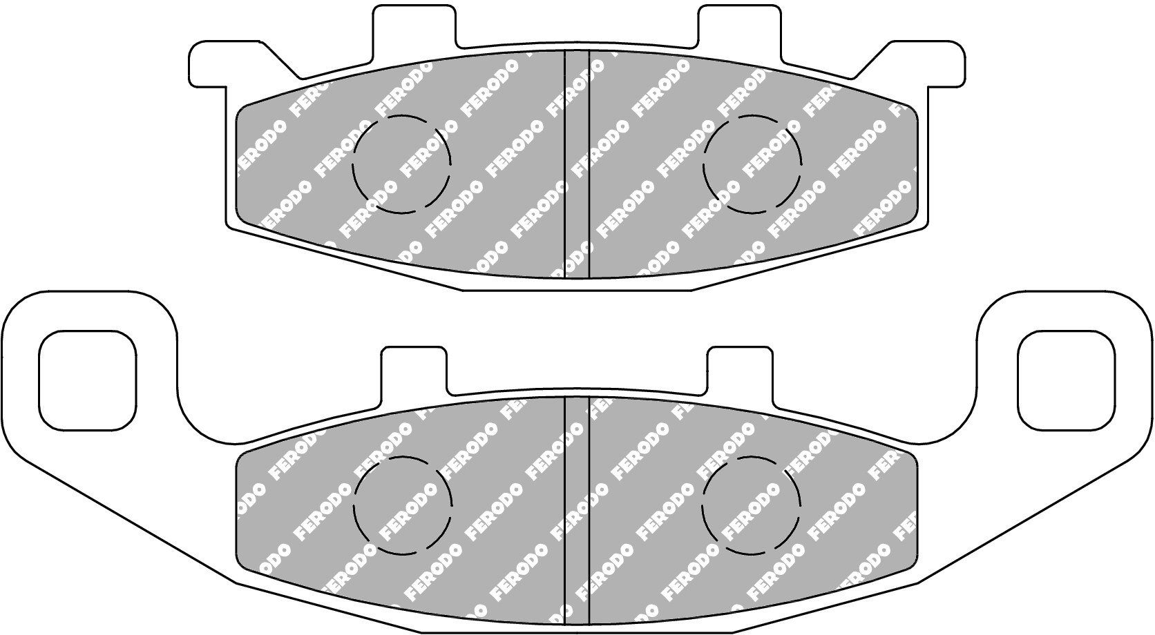 Fékbetét Ferodo Első FDB481P