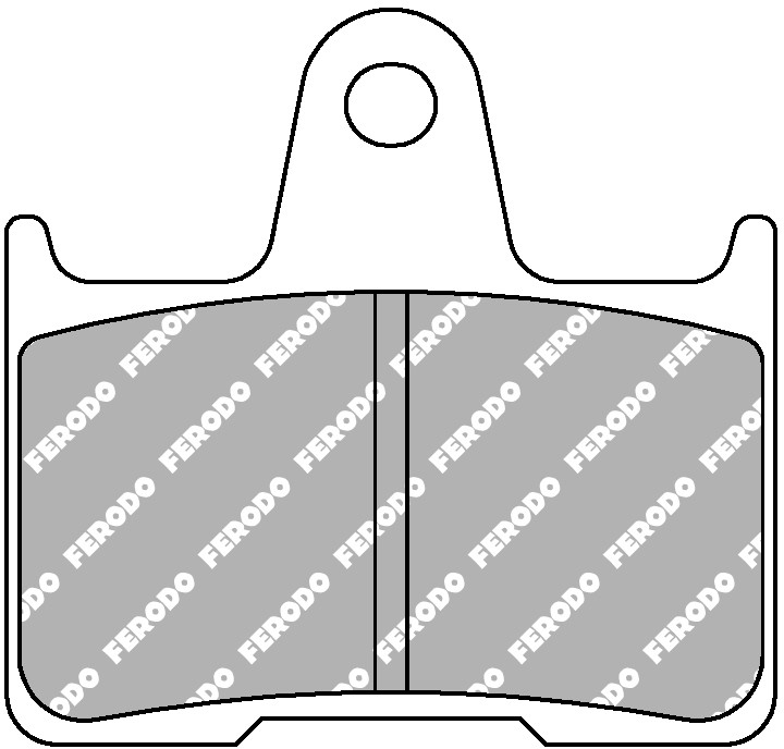 Fékbetét Ferodo Hátsó FDB2111P