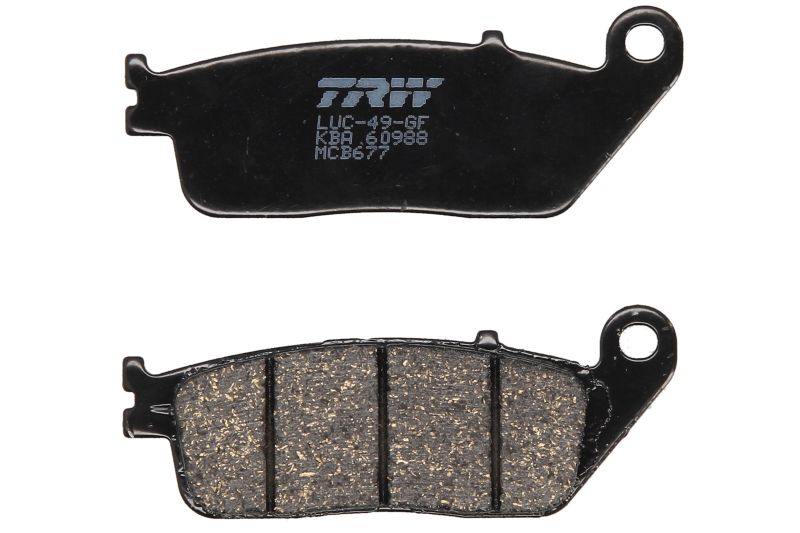 Fékbetét TRW Lucas Hátsó MCB677