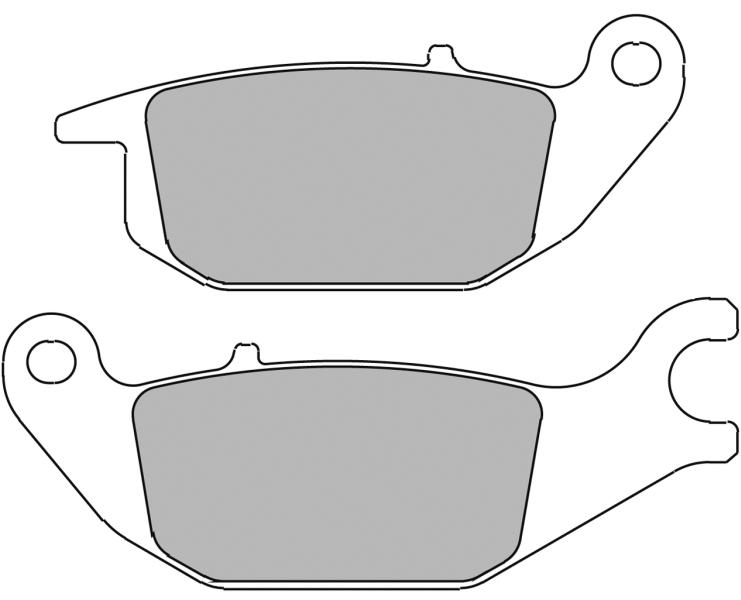 Fékbetét Ferodo Hátsó FDB2143P