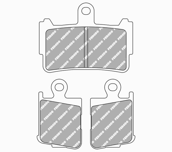 Fékbetét Ferodo Első FDB2259ST szinter