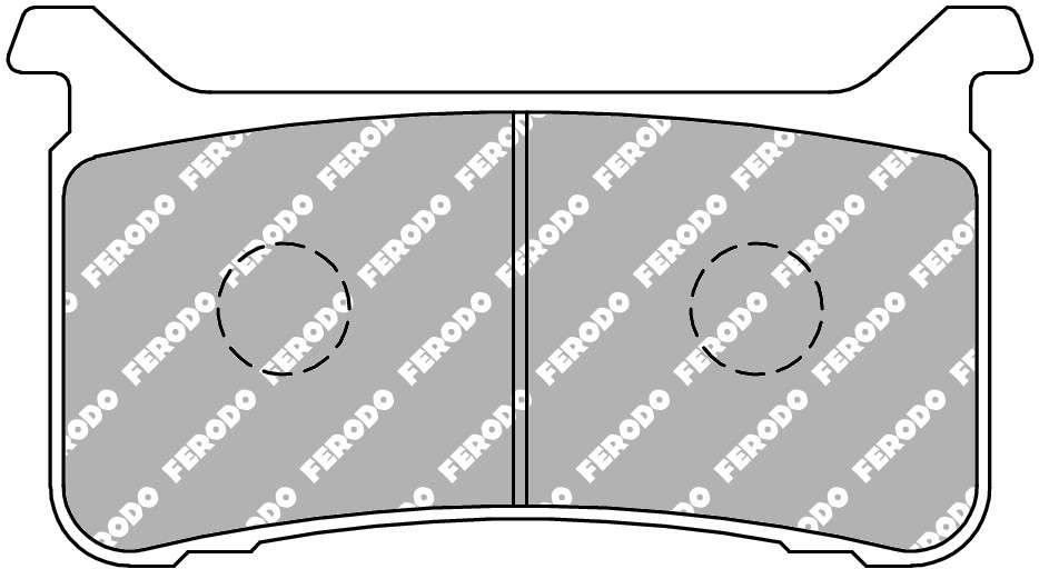 Fékbetét Ferodo Első FDB2300ST szinter