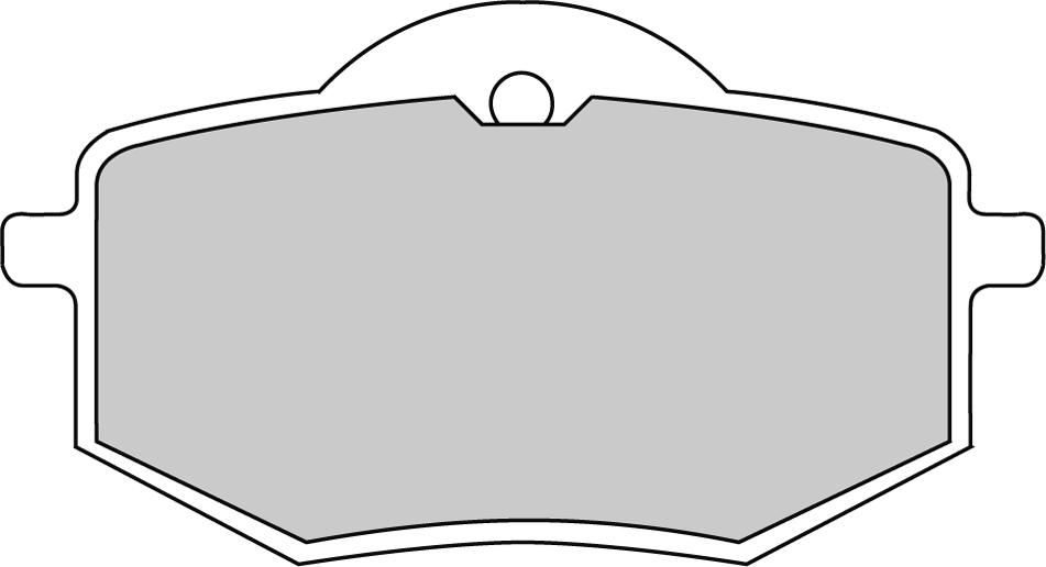 Fékbetét Ferodo Első FDB591P