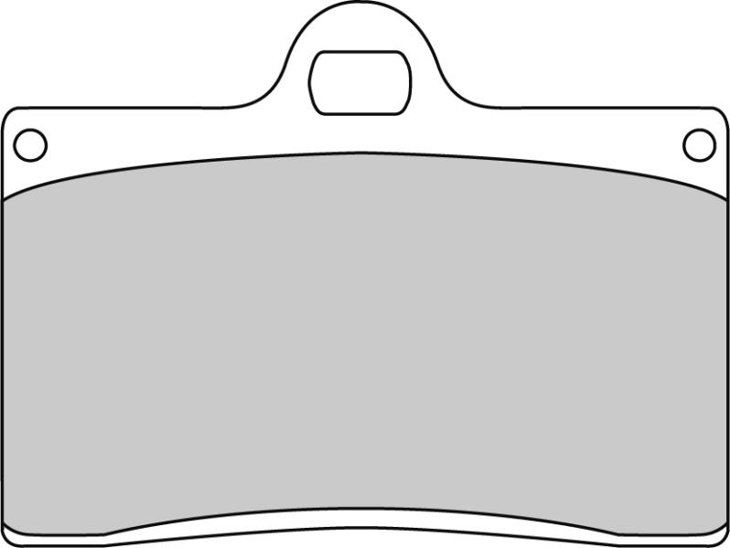 Fékbetét Ferodo Első FRP408ST szinter