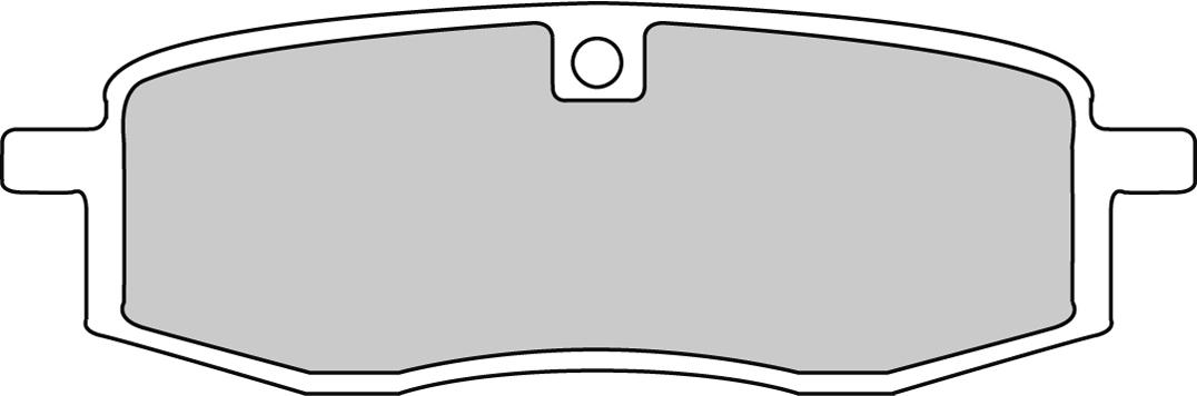 Fékbetét Ferodo Első FDB411P