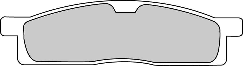 Fékbetét Ferodo Első FDB2015SG szinter off road