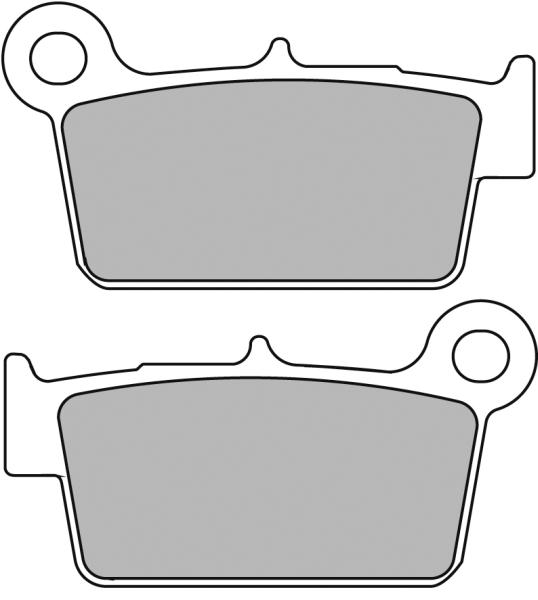 Fékbetét Ferodo Hátsó FDB2162P