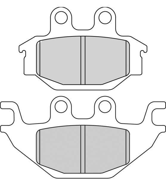 Fékbetét Ferodo Hátsó FDB2184P