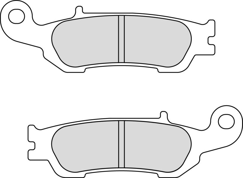 Fékbetét Ferodo Első FDB2219SG szinter Off Road