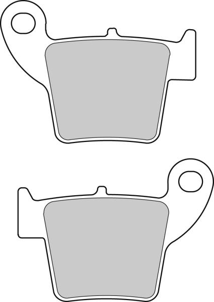 Fékbetét Ferodo Hátsó FDB2139SG Szinter Off Road